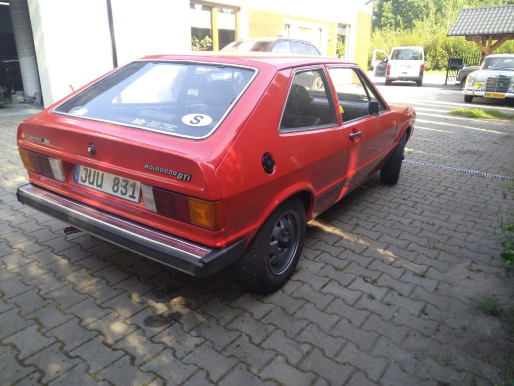 Volkswagen Scirocco GTI MKI 1977 | Części do zabytkowych mercedesów | www.legendcars.eu