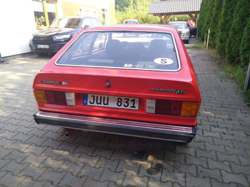 Volkswagen Scirocco GTI MKI 1977 | Części do zabytkowych mercedesów | www.legendcars.eu